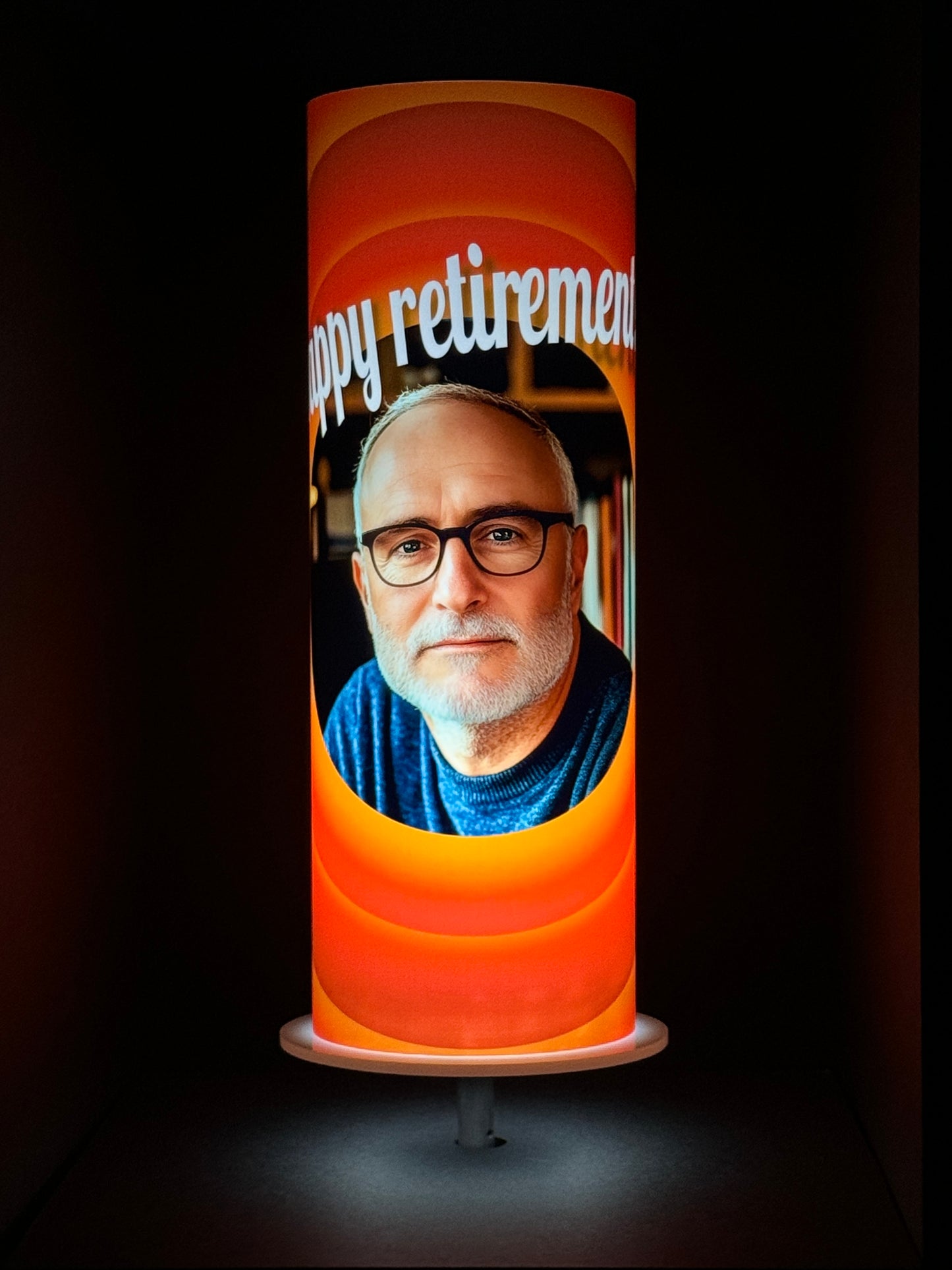 "Happy Retirement" Illuminated Centerpiece!