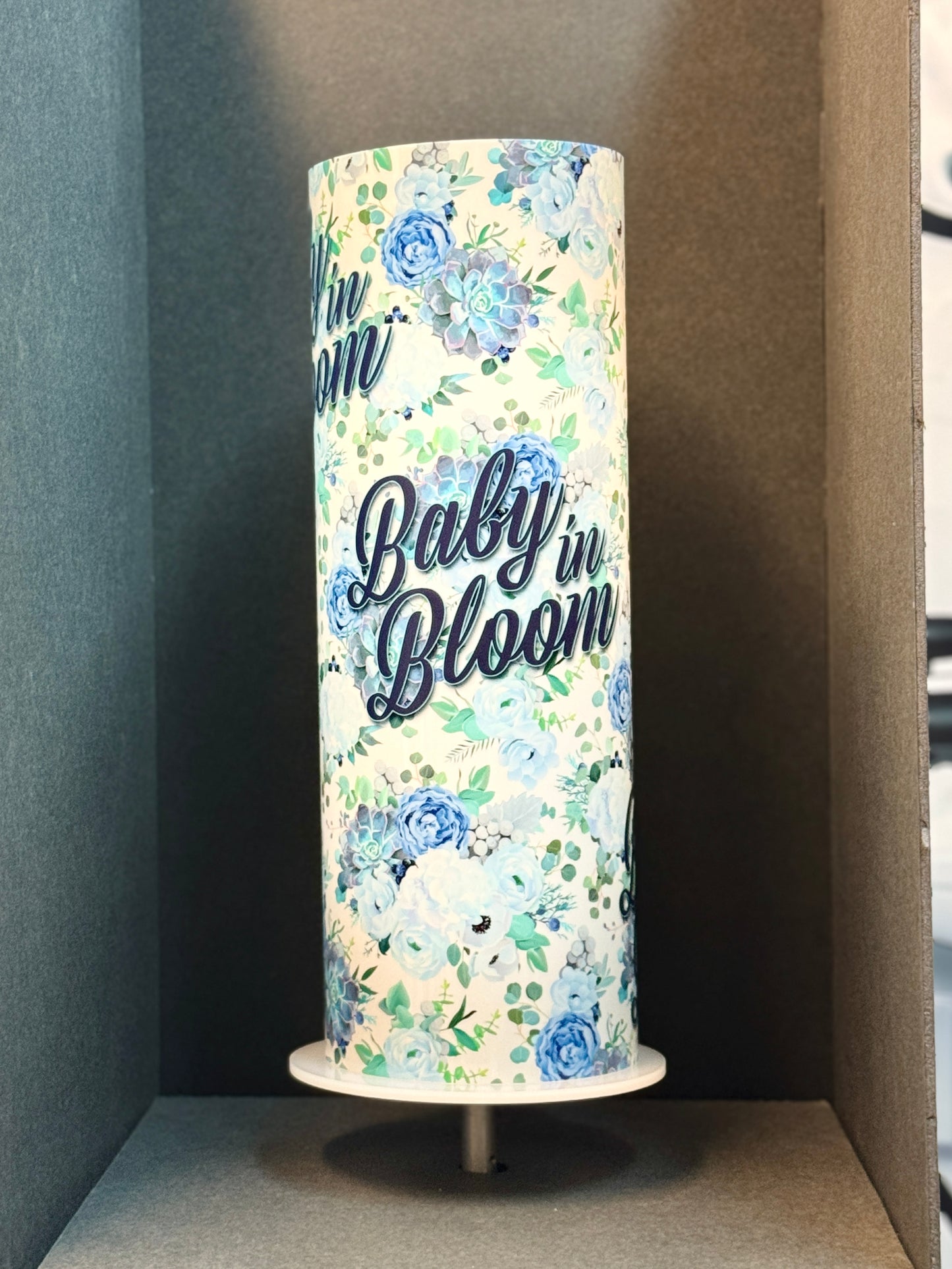 "Baby in Bloom" Illuminated Centerpiece