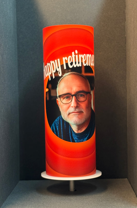 "Happy Retirement" Illuminated Centerpiece!